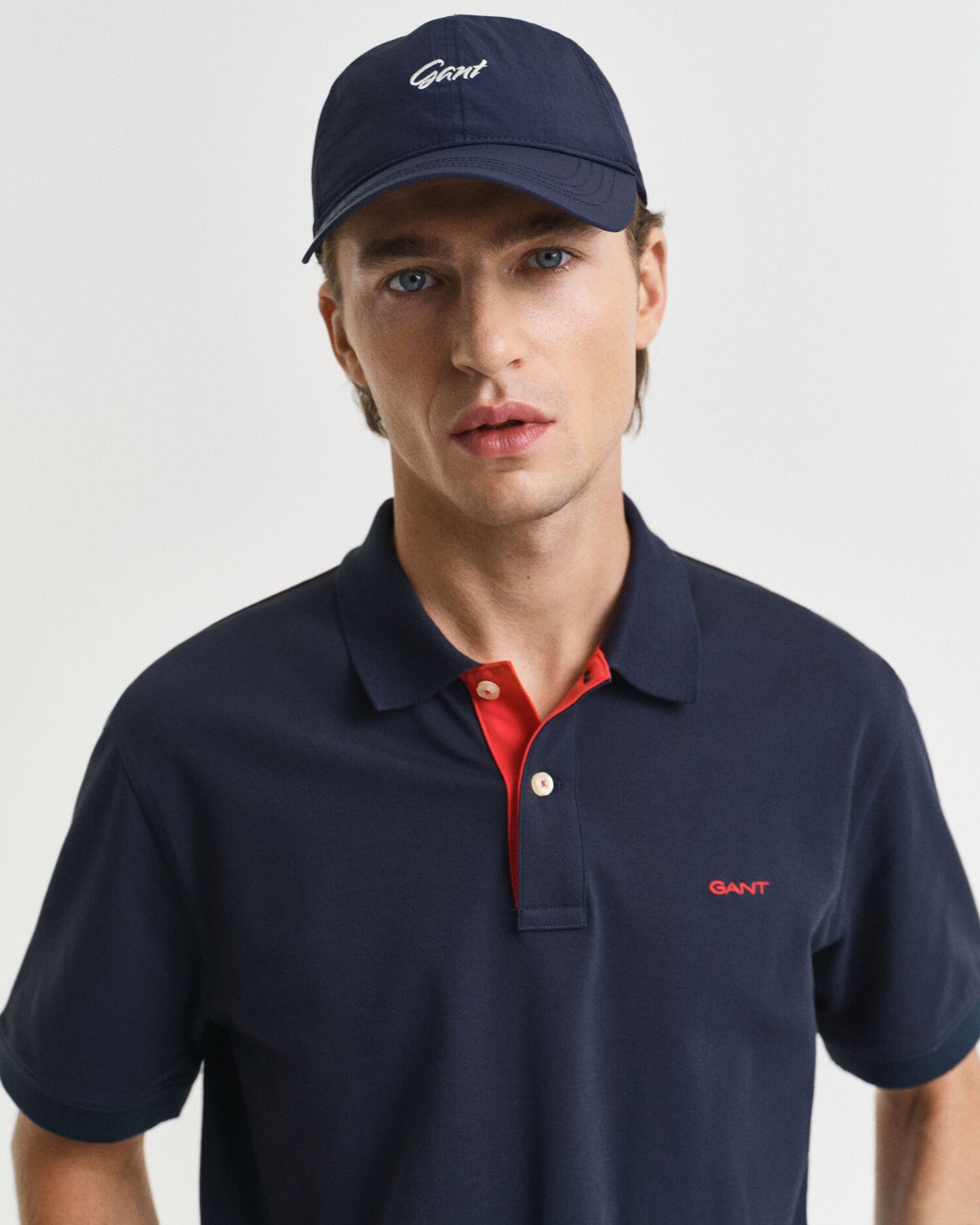 Piqué-Poloshirt mit Kontrastdetails